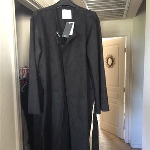 Mango coat xS new faux saude